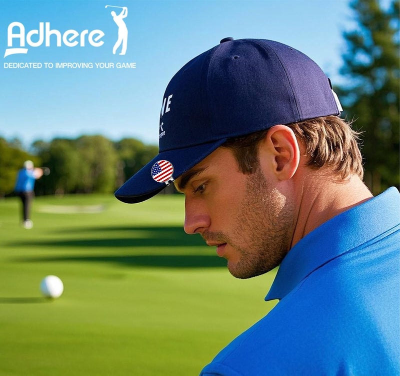 Adhere Golf Ball Markers Personlized Logo Enamel with A Strong Magnetic Hat Clips A Premium Golf Gifts for Golfer - Image 5